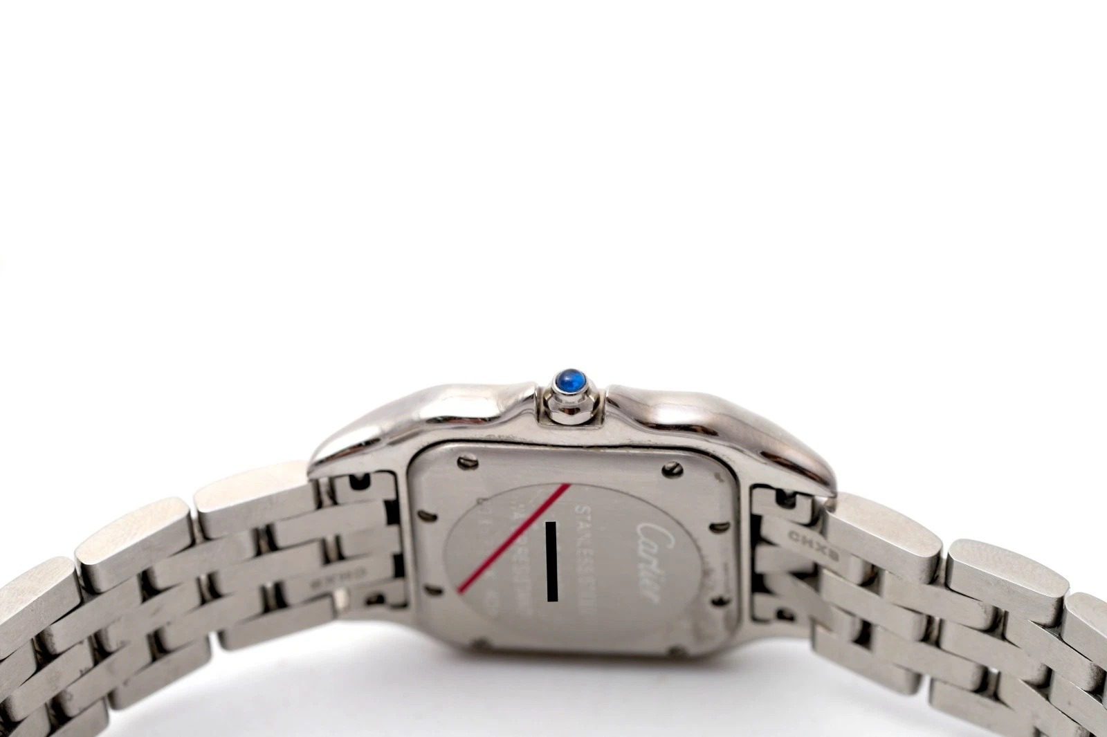 Cartier Panthère 4016 Steel 27mm Dial with Gem-Set Bezel Women's Watch