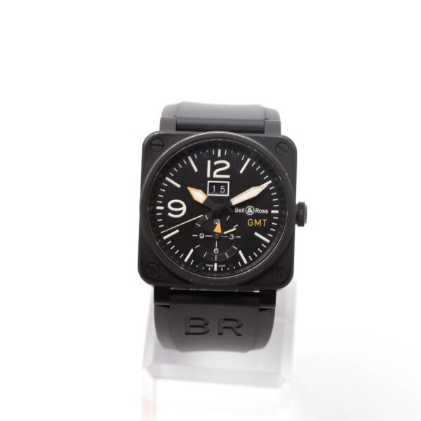 Bell & Ross BR 03-51 42mm Black Dial Steel Rubber Strap Men's Watch