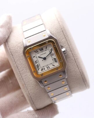 Cartier Santos Galbee 1172961 Automatic Steel & Gold 29x41mm Men’s Watch