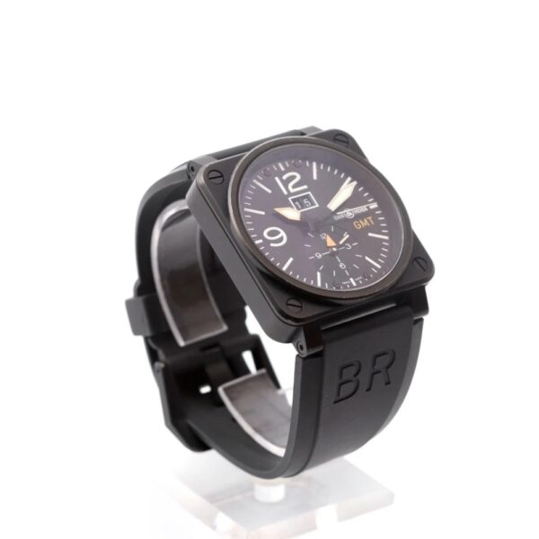 Bell & Ross BR 03-51 42mm Black Dial Steel Rubber Strap Men's Watch