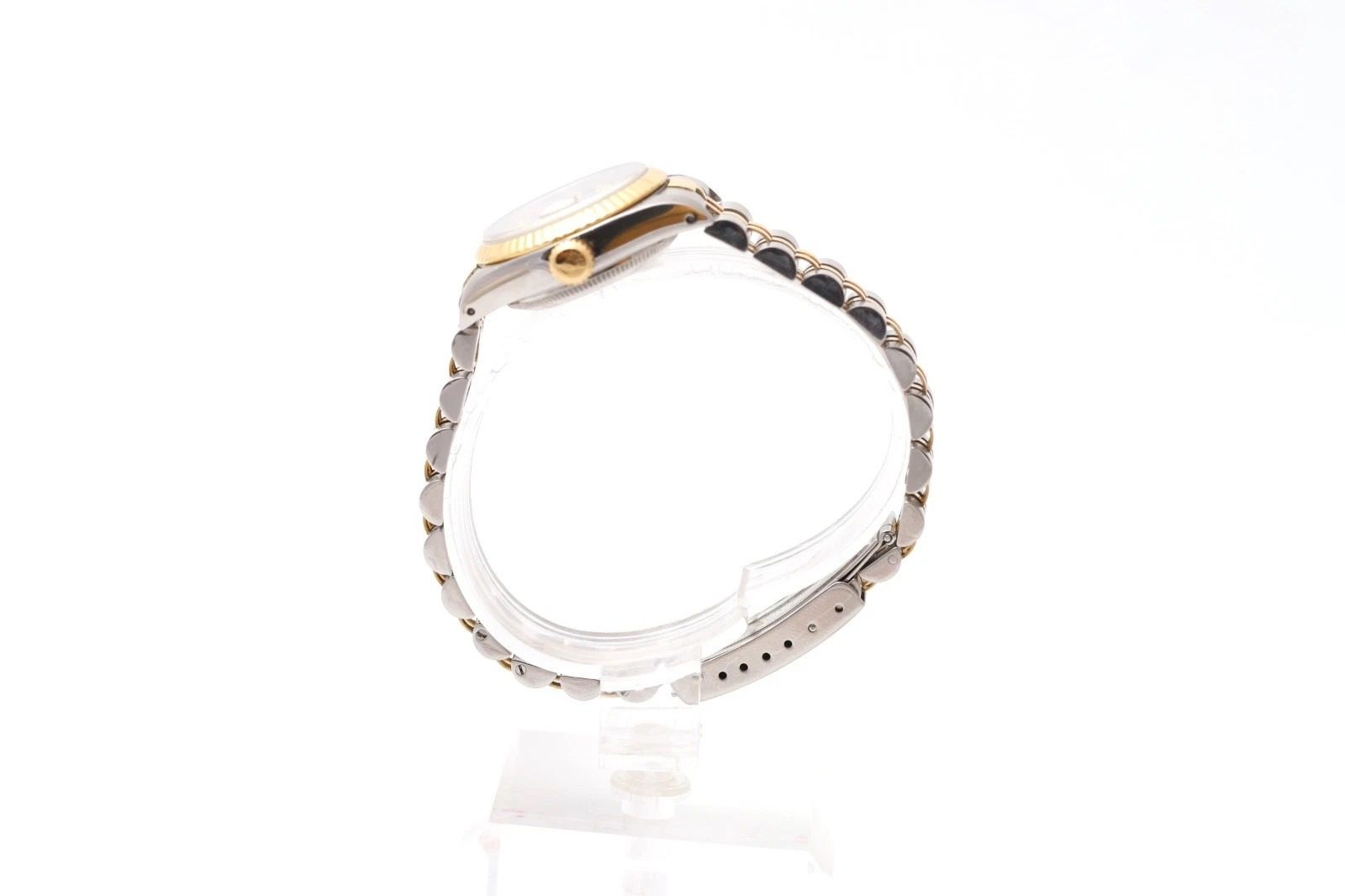 Rolex Datejust 26mm 69173 Grey Diamond Dial Fluted Bezel Jubilee Ladies Watch