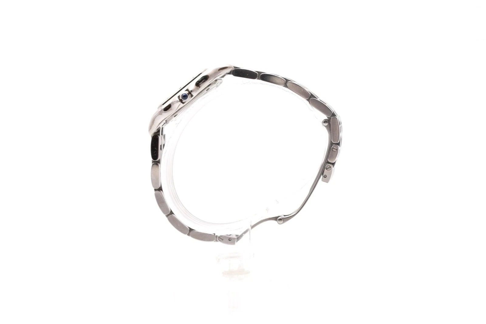 Cartier Panthère 4016 Steel 27mm Dial with Gem-Set Bezel Women's Watch