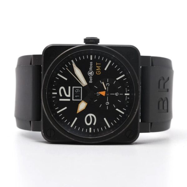 Bell & Ross BR 03-51 42mm Black Dial Steel Rubber Strap Men's Watch