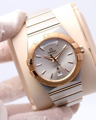 Omega Constellation 38 mm Rose Gold Chronometer 123.20.38.220 Men's Watch