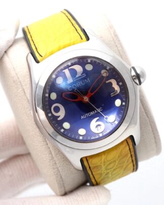 Corum Bubble 45 mm Blue Dial 163.150.20 Men's Watch