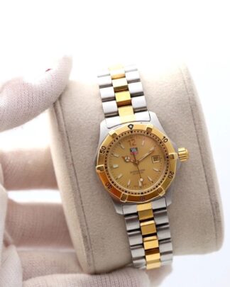 Tag Heuer 200 Professional Steel 28mm Champagne Dial Quartz Ladies Watch