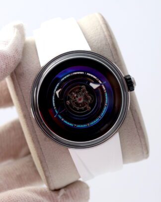 Peacock Black Hole Central Tourbillion Event Horizon Edition Men's Watch -UNWORN