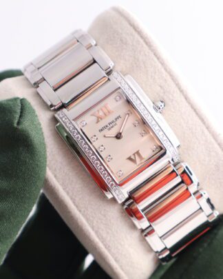 Patek Philippe Twenty 4 Diamond Set 25 x 30 mm Quartz Women’ s Watch