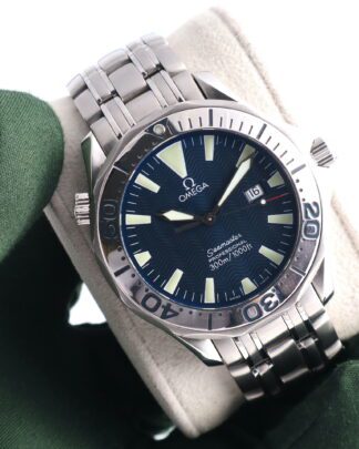 Omega Seamaster Professional 300 Quartz 41mm Blue Dial Men's Watch