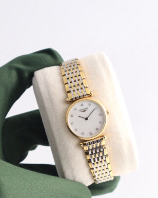 Longines La Grande Classique Diamond Mother of Pearl Quartz 24mm Ladies Watch