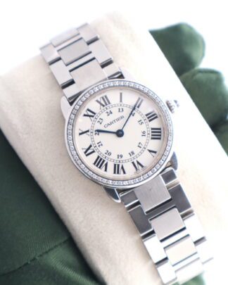 Cartier Ronde 29 mm Stainless Steel Quartz 2933 Women’s Watch