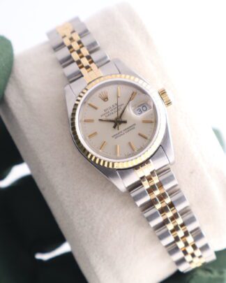 Rolex Lady-Datejust 26mm Jubilee White Dial Automatic 69163 Women's Watch