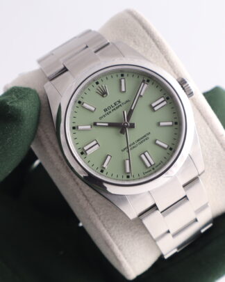 Rolex Oyster Perpetual 41mm "Pistachio" 134300 UNWORN Men's Watch