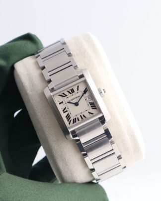 Cartier Tank Francaise White 25 mm Quartz 2465 Women’s Watch