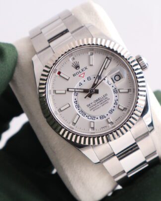 Rolex Sky-Dweller 326934 White Dial 42 mm Steel 2017 Men's Watch